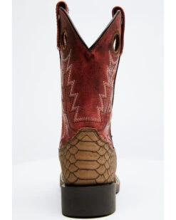 Cody James Boys' Reptile Print Western Boots - Broad Square Toe -Shoes Promotion Store 2000328726 920 P5
