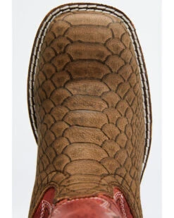 Cody James Boys' Reptile Print Western Boots - Broad Square Toe -Shoes Promotion Store 2000328726 920 P7