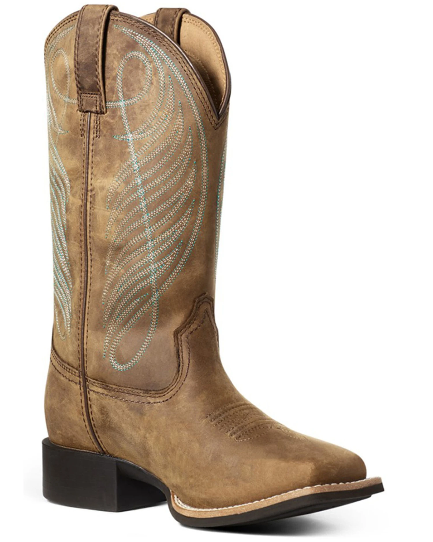 Ariat Women's Round-Up Waterproof Western Performance Boots - Square Toe 3 Ariat Women's Round-Up Waterproof Western Performance Boots - Square Toe