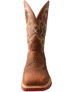 Twisted X Men's Tan Western Work Boots - Soft Toe -Shoes Promotion Store 2000335457 280 P5
