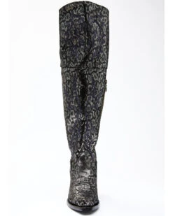 Dan Post Women's Black Snake Print Western Boots - Snip Toe 11 Dan Post Women's Black Snake Print Western Boots - Snip Toe -Shoes Promotion Store 2000340406 040 P3