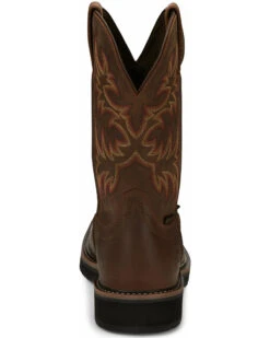 Justin Men's Driller Western Work Boots - Steel Toe -Shoes Promotion Store 2000340831 280 P4