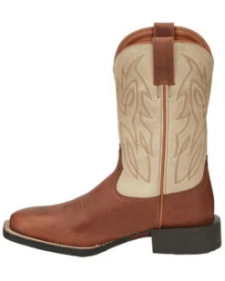Justin Men's Canter Western Boots - Broad Square Toe -Shoes Promotion Store 2000341633 200 P3