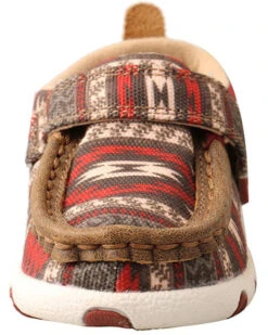 Twisted X Infant Hooey Southwestern Print Driving Shoes - Moc Toe -Shoes Promotion Store 2000343953 600 P4