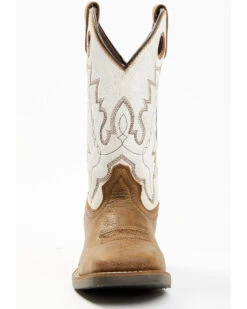 Cody James Boys' Pull On Leather Western Boots - Broad Square Toe  -Shoes Promotion Store 2000346554 200 P4