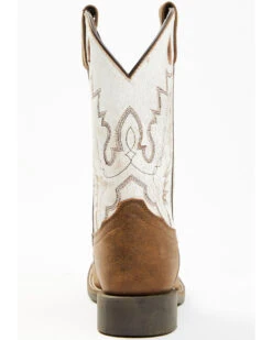 Cody James Boys' Pull On Leather Western Boots - Broad Square Toe  -Shoes Promotion Store 2000346554 200 P5