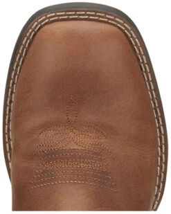 Justin Boys' Bowline Junior Western Boots - Broad Square Toe -Shoes Promotion Store 2000347843 924 P6