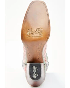 Dan Post Women's Exotic Watersnake Skin Western Boots - Square Toe -Shoes Promotion Store 2000352667 300 P7