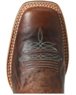 Ariat Women's Weathered Crossfire Picante Performance Western Boots - Broad Square Toe  -Shoes Promotion Store 2000355153 200 P4