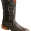 Twisted X Twistex X Men's Ruff Stock Fill-Quill Ostrich Vamp Exotic Western Boot - Broad Square Toe  -Shoes Promotion Store 2000356675 001 P1