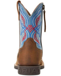 Ariat Boys' Double Kicker Easy Fit Distressed Western Boots - Broad Square Toe 9 Ariat Boys' Double Kicker Easy Fit Distressed Western Boots - Broad Square Toe -Shoes Promotion Store 2000357334 200 P3