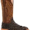 Durango Men's Exotic Pirarucu Skin Western Boots - Broad Square Toe 2 Durango Men's Exotic Pirarucu Skin Western Boots - Broad Square Toe -Shoes Promotion Store 2000359779 201 P1