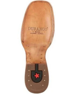 Durango Men's Exotic Pirarucu Skin Western Boots - Broad Square Toe -Shoes Promotion Store 2000359779 201 P7
