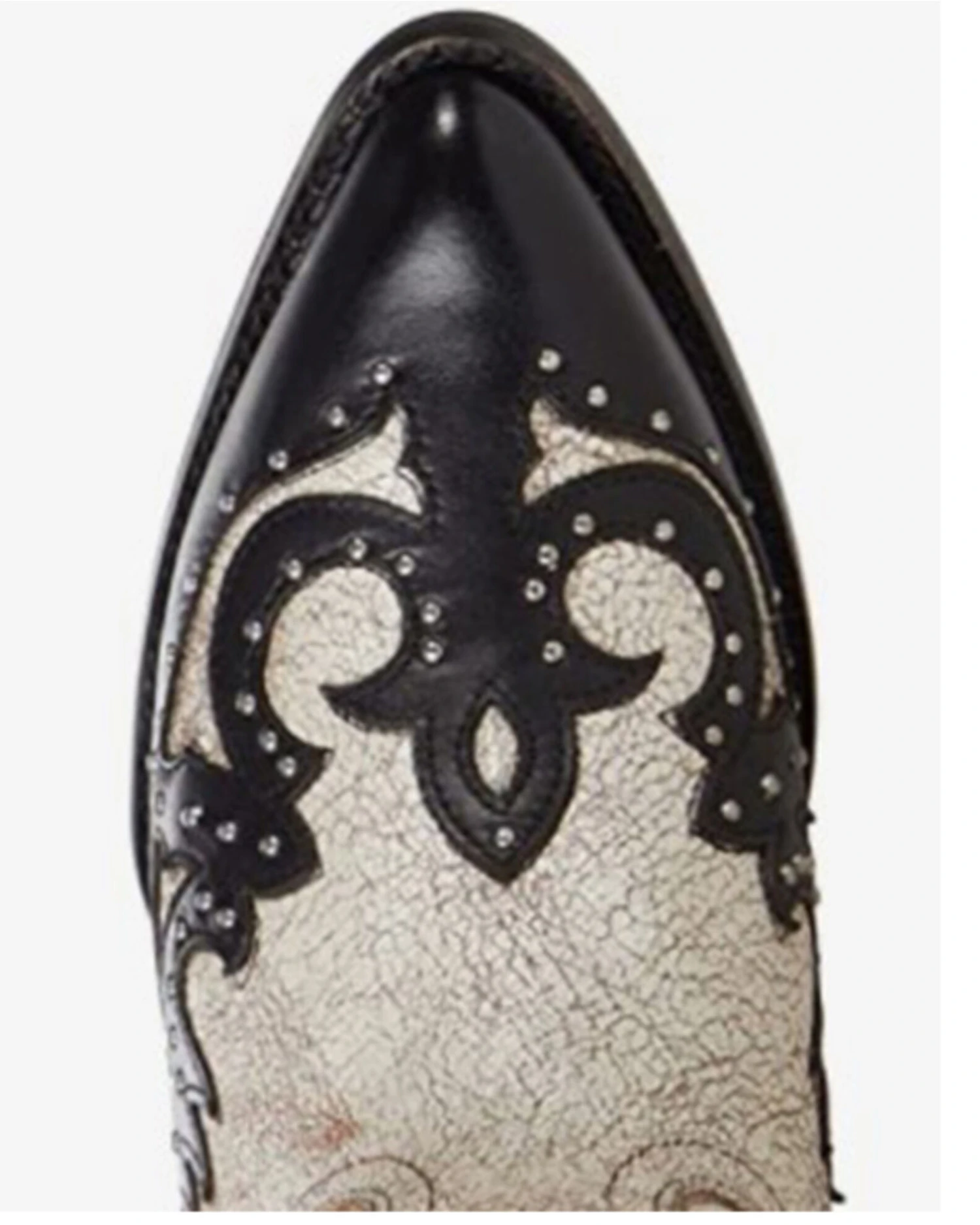 Corral Women's Black Overlay & Studs Western Boots - Pointed Toe 7 Corral Women's Black Overlay & Studs Western Boots - Pointed Toe - Image 5