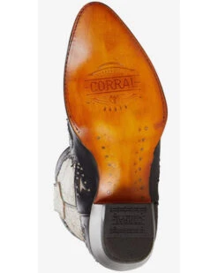 Corral Women's Black Overlay & Studs Western Boots - Pointed Toe 13 Corral Women's Black Overlay & Studs Western Boots - Pointed Toe -Shoes Promotion Store 2000360137 944 P6