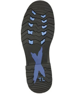 Tony Lama Men's Boom Saddle Cowhide Pull On Western Work Boots - Composite Toe  -Shoes Promotion Store 2000362943 280 P7