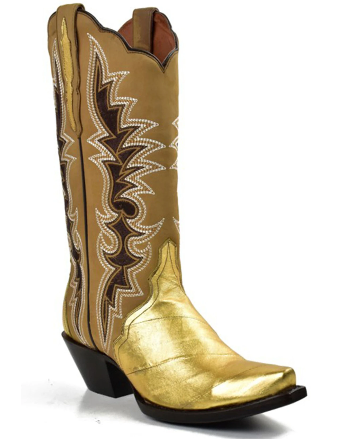 Dan Post Women's Eel Exotic Western Boot - Snip Toe 3 Dan Post Women's Eel Exotic Western Boot - Snip Toe