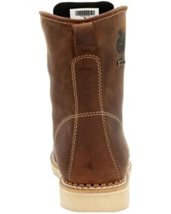 Georgia Boot Men's 8" Waterproof Wedge USA Lace-Up Boots - Moc Toe -Shoes Promotion Store 2000368691 200 P5