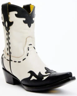 Planet Cowboy Women's Wingtip Leather Western Boot - Snip Toe 