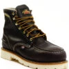 Thorogood Men's 6" Waterproof Lace-Up Work Boots - Moc Soft Toe