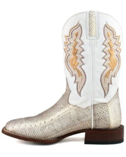 Dan Post Men's Exotic Water Snake Western Boots - Broad Square Toe -Shoes Promotion Store 2000370748 101 P3