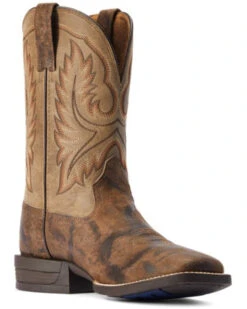 Ariat Men's Wilder Shock Shield Western Performance Boots - Broad Square Toe