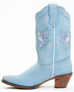 Laredo Women's Joy 11" Hummingbird Embroidered Western Boot - Square Toe -Shoes Promotion Store 2000371070 400 P3
