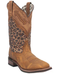 Laredo Women's Wild Arrow Western Performance Boots - Broad Square Toe