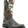 Dan Post Men's Skulls Motorcycle Western Boot - Square Toe 2 Dan Post Men's Skulls Motorcycle Western Boot - Square Toe -Shoes Promotion Store 2000371083 001 P1
