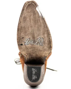 Dan Post Women's Corsette Back Lace Tall Western Leather Boots - Snip Toe -Shoes Promotion Store 2000371097 600 P7