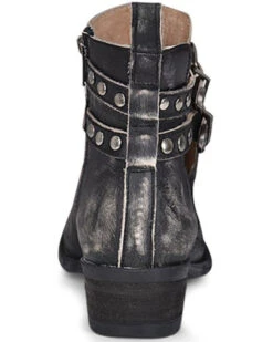Corral Women's Studded Harness Booties - Round Toe 9 Corral Women's Studded Harness Booties - Round Toe -Shoes Promotion Store 2000371816 001 P4