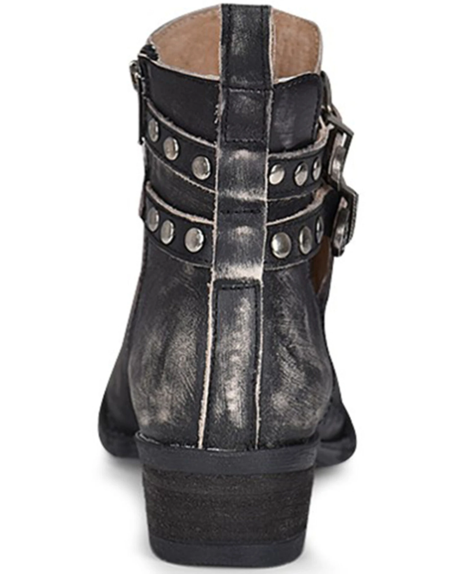 Corral Women's Studded Harness Booties - Round Toe 6 Corral Women's Studded Harness Booties - Round Toe - Image 4