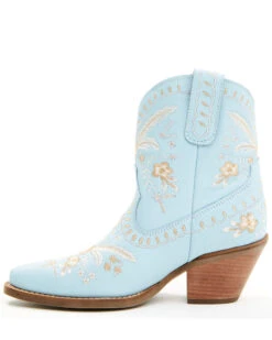 Dingo Women's Primrose Embroidered Leather Western Fashion Booties - Snip Toe  -Shoes Promotion Store 2000372314 400 P3