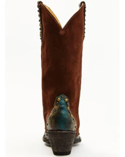 Idyllwind Women's Leap Snake Suede Leather Western Boots - Snip Toe  -Shoes Promotion Store 2000374780 200 P5