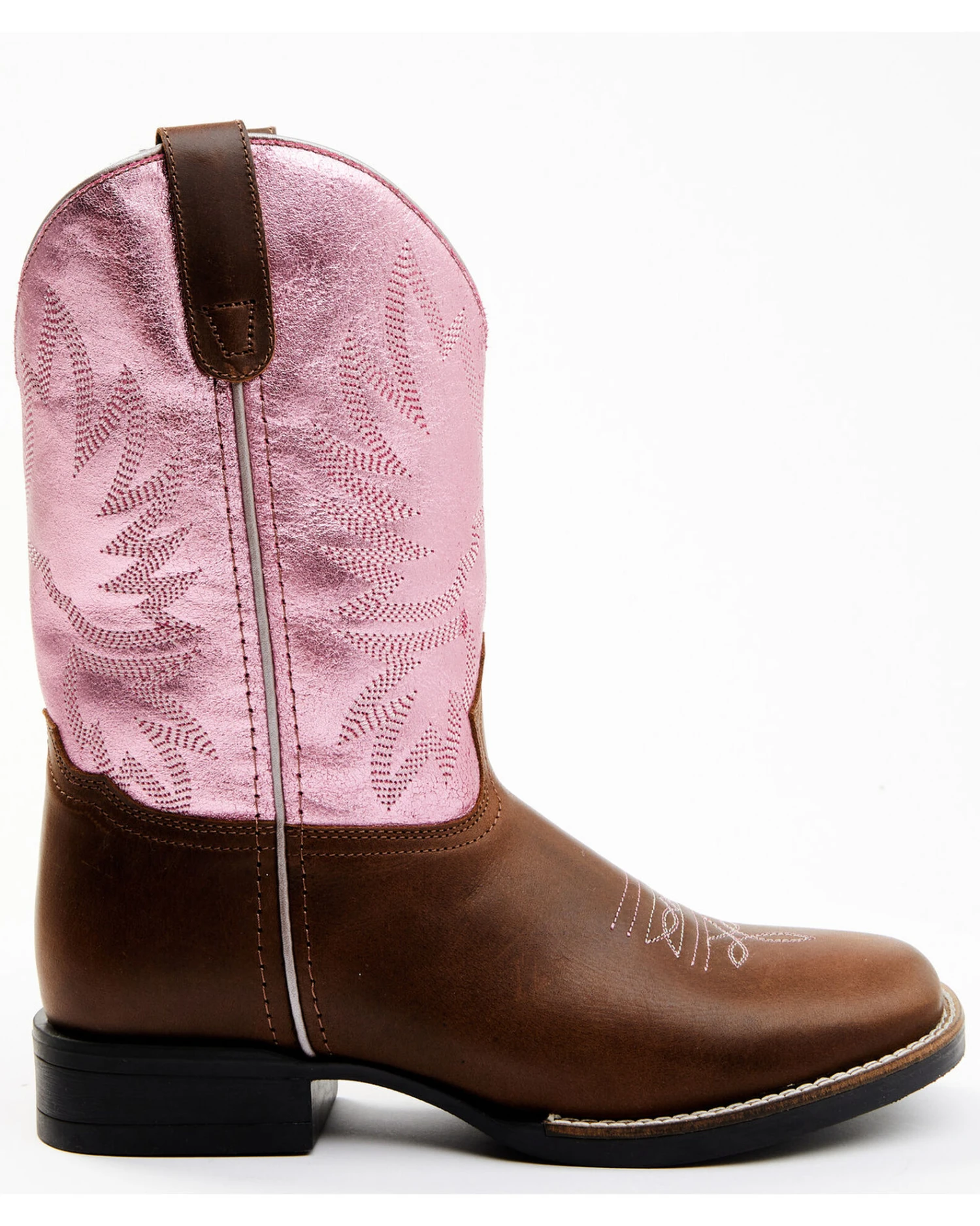 Shyanne Girls' Miss Molly Western Boots - Broad Square Toe 4 Shyanne Girls' Miss Molly Western Boots - Broad Square Toe - Image 2