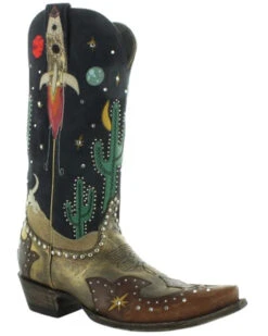 Old Gringo Women's Galactic Buckaroo Western Boots - Snip Toe