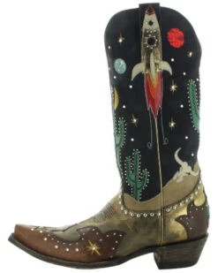 Old Gringo Women's Galactic Buckaroo Western Boots - Snip Toe -Shoes Promotion Store 2000374905 400 P3