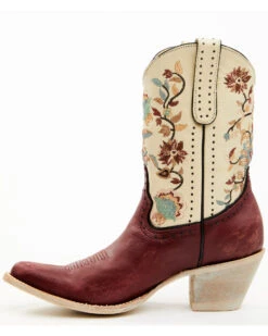 Yippee Ki Yay By Old Gringo Women's Bruni Floral Embroidered Studded Western Boots - Medium Toe -Shoes Promotion Store 2000374913 646 P3