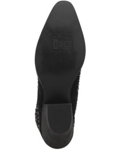 Dingo Women's Denim N Diamonds Studded Western Fashion Booties - Round Toe  -Shoes Promotion Store 2000377932 001 P7