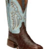 Tony Lama Men's Castillo Exotic Ostrich Western Boots - Broad Square Toe -Shoes Promotion Store 2000379338 200 P1