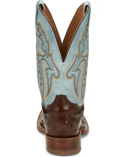 Tony Lama Men's Castillo Exotic Ostrich Western Boots - Broad Square Toe -Shoes Promotion Store 2000379338 200 P5