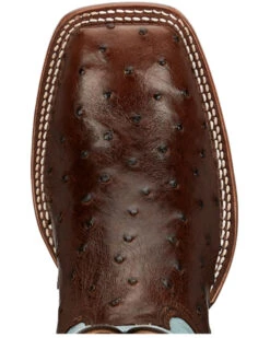 Tony Lama Men's Castillo Exotic Ostrich Western Boots - Broad Square Toe -Shoes Promotion Store 2000379338 200 P6