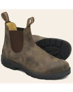 Blundstone Men's Classic Chelsea Work Boot - Round Toe