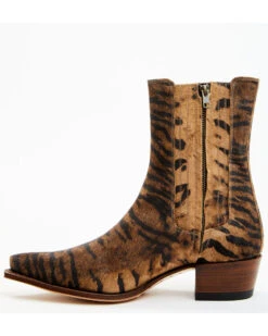 Sendra Women's Tiger Print Western Booties - Snip Toe 11 Sendra Women's Tiger Print Western Booties - Snip Toe -Shoes Promotion Store 2000382417 200 P3
