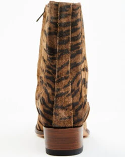 Sendra Women's Tiger Print Western Booties - Snip Toe 13 Sendra Women's Tiger Print Western Booties - Snip Toe -Shoes Promotion Store 2000382417 200 P5