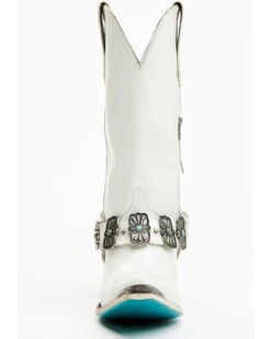 Boot Barn X Lane Women's Exclusive The New Mrs. Satin Pearl Western Bridal Boots - Snip Toe -Shoes Promotion Store 2000385228 100 P4