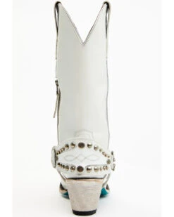 Boot Barn X Lane Women's Exclusive The New Mrs. Satin Pearl Western Bridal Boots - Snip Toe -Shoes Promotion Store 2000385228 100 P6