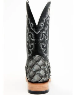 Cody James Men's Exotic Pirarucu Western Boots - Broad Square Toe  -Shoes Promotion Store 2000386771 001 P5