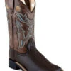 Old West Boys' Embroidered Western Boots - Broad Square Toe -Shoes Promotion Store 2000396134 200 P1